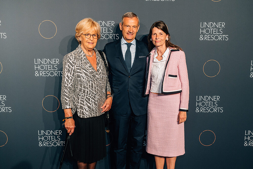 v.l.: Gerda, Jörg und Eva Lindner